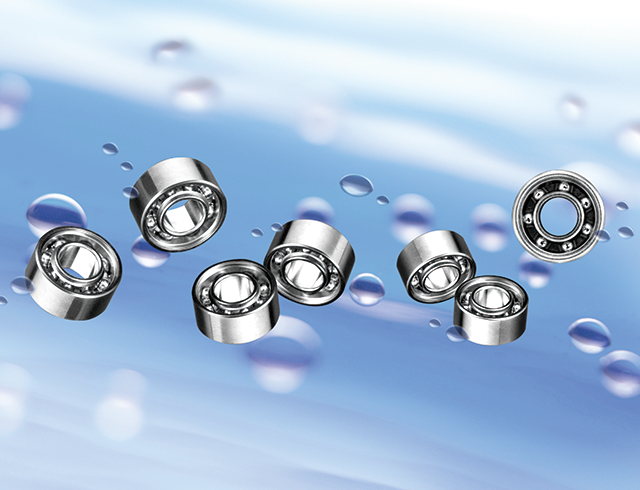 מסבי נירוסטה מיוחדת לתנאי עבודה קורוזביים במיוחד מיסבים מנירוסטה פלדת אל חלד פיתוח חדש מבית NSKיפן